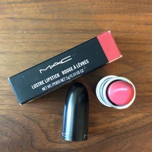 MAC ‘Lustre Lipstick’ in See Sheer - a pink grapefruit color